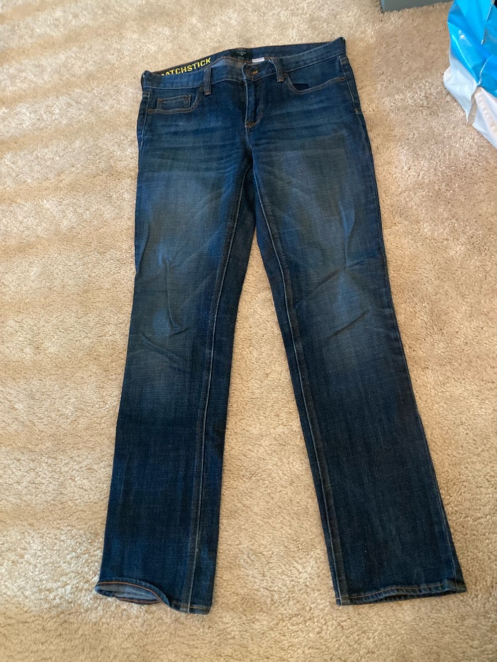 J. Crew Dark Blue Bootcut Jeans